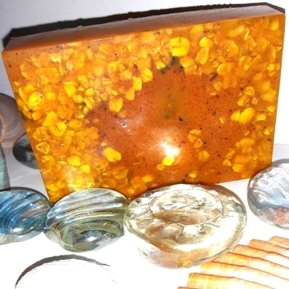 𝅺hand CRAFTED Our new Turmeric &Oatmeal soap bars BUY 1 GET 1 FREE MIX N MATCH - Picture 3 of 6